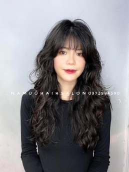Cắt Uốn Nhuộn Sóng Tóc Dài Đẹp Uy Tín Giá Rẻ Hoài Đức - Nam Đỗ Hair Salon
