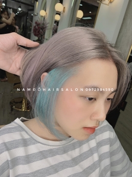 Cắt Nhuộm Màu Rêu Khói Đẹp Giá Rẻ Hoài Đức - Nam Đỗ Hair Salon