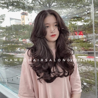 Uốn Sóng Tóc Dài Tầng Thấp Đẹp Giá Rẻ Hoài Đức - Nam Đỗ Hair Salon