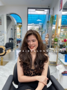 Uốn Phồng Uốn Sóng Tóc Dài Địa Chỉ Uy Tín Giá Rẻ Hoài Đức - Nam Đỗ Hair Salon