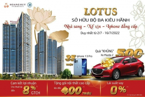 Dự án Hoàng Huy Commerce - đường Võ Nguyên Giáp, Hải Phòng