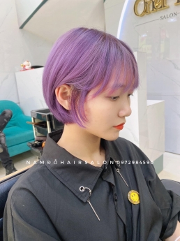 Cắt Nhuộm Màu Hồng Uy Tín Giá Rẻ Hoài Đức  - Nam Đỗ Hair Salon