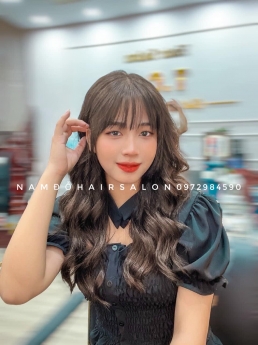 Uốn Sóng Nhuộm Tóc Dài Đẹp Uy Tín Giá Rẻ Hoài Đức - Nam Đỗ Hair Salon