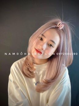 Địa Chỉ Nhuộm Màu Cam Đồng Đẹp Giá Rẻ Hoài Đức - Nam Đỗ Hair Salon