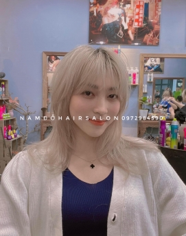 Cắt Nhuộm Màu Vàng Cam Uy Tín Giá Rẻ Hoài Đức - Nam Đỗ Hair Salon