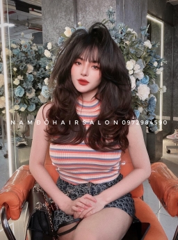 Uốn Sóng Nhuộm Tóc  Dài Đẹp Uy Tín Giá Rẻ Hoài Đức - Nam Đỗ Hair Salon