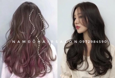 Uốn Sóng Nước Nhuộm Tóc Dài Đẹp Uy Tín Giá Rẻ Hoài Đức - Nam Đỗ Hair Salon