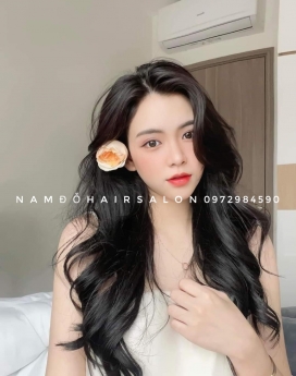 Uốn Nhuộm Sóng Tóc Dài Top Salon Làm Đẹp Uy Tín Giá Rẻ Hoài Đức - Nam Đỗ Hair Salon
