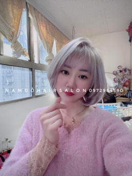 Nhuộm Tóc Tím Khói Địa Chỉ Uy Tín Giá Rẻ Hoài Đức - Nam Đỗ Hair Salon