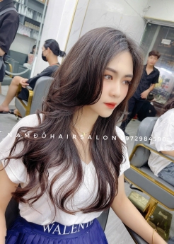 Uốn Sóng Tóc Dài Tầng Thấp Đẹp Giá Rẻ Hoài Đức - Nam Đỗ Hair Salon