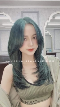 Cắt Nhuộm Màu Rêu Khói Đẹp Giá Rẻ Hoài Đức - Nam Đỗ Hair Salon