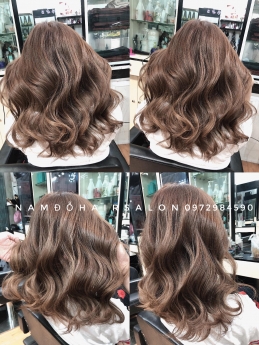 Uốn Sóng Nước Nhuộm Tóc Dài Đẹp Uy Tín Giá Rẻ Hoài Đức - Nam Đỗ Hair Salon