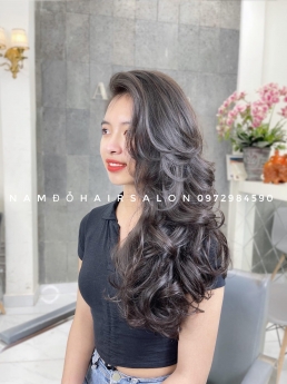 Cắt Tỉa làm Phồng Sóng Tóc Dài Đẹp Giá Rẻ Hoài Đức - Nam Đỗ Hair Salon