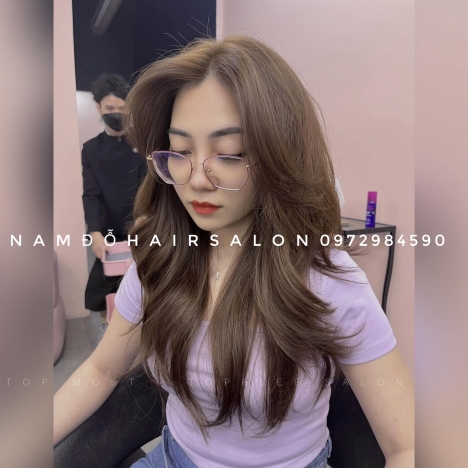 Uốn Sóng Nhuộm Tóc  Dài Đẹp Uy Tín Giá Rẻ Hoài Đức - Nam Đỗ Hair Salon