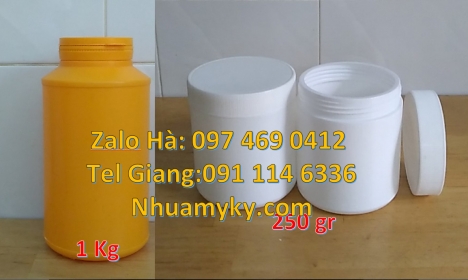 hũ 800ml trắng đục Giá bán Hũ nhựa, Hũ nhựa hdpe 300gr đựng phân bón, mua bán hũ nhựa đựng bột 700ml