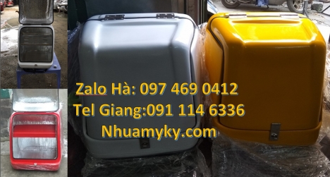 Thùng giữ nhiệt xe máy, thùng chở hoa quả, thùng chở hàng sau xe máy, thùng giao hàng cao cấp, Thùng