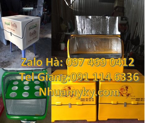 Thùng giữ nhiệt xe máy, thùng chở hoa quả, thùng chở hàng sau xe máy, thùng giao hàng cao cấp, Thùng