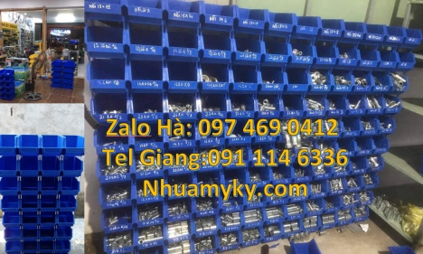 Khay nhựa đựng mỹ phẩm, khay đựng dụng cụ cơ khí hộp nhựa duy tân, Kệ phụ tùng, kệ đựng linh kiện,