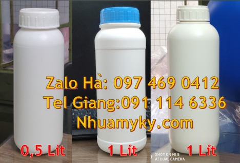 Chai 500ml, Chai 50ml đựng mẫu thử, Chai 50ml đựng thuốc tây, Chai 30ml trắng đục, Cung cấp chai nhự