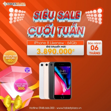 Khuyến mãi cuối tuần giá sốc tại Tablet Plaza