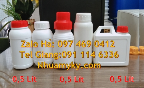Chai 500ml, Chai 50ml đựng mẫu thử, Chai 50ml đựng thuốc tây, Chai 30ml trắng đục, Cung cấp chai nhự
