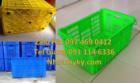 sóng nhựa có bánh xe, sọt nhựa có nắp đậy, giỏ nhựa 5 bánh xe, thùng nhựa đặc B3, sóng nhựa 26 bánh