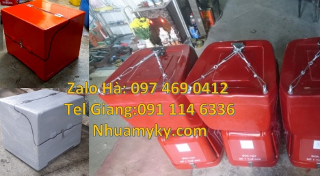 Thùng giữ nhiệt xe máy, thùng chở hoa quả, thùng chở hàng sau xe máy, thùng giao hàng cao cấp, Thùng