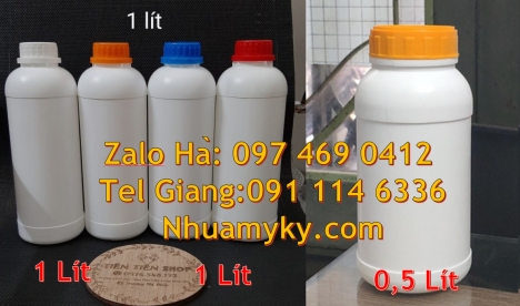 Chai 500ml, Chai 50ml đựng mẫu thử, Chai 50ml đựng thuốc tây, Chai 30ml trắng đục, Cung cấp chai nhự