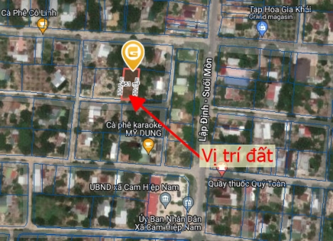 CHÍNH CHỦ BÁN ĐẤT THỔ CƯ KHU BÀN CỜ CAM HIỆP NAM - CAM LÂM