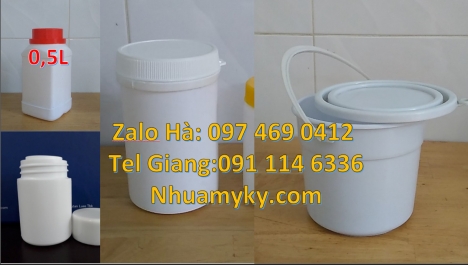 hũ 800ml trắng đục Giá bán Hũ nhựa, Hũ nhựa hdpe 300gr đựng phân bón, mua bán hũ nhựa đựng bột 700ml