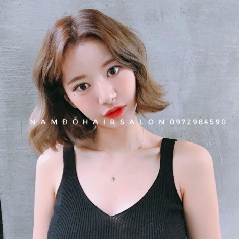 Làm Tóc Ngắn Địa Chỉ Uốn Sóng Lọn To Đẹp Giá Rẻ Hoài Đức - Nam Đỗ Hair Salon