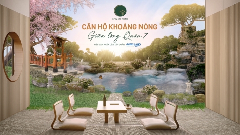 Shizen Home căn hộ nghỉ dưỡng chuẩn Nhật Bản tại Nam Saigon