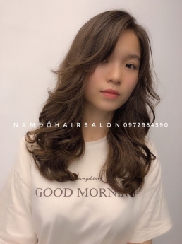 Làm Sóng Nước Tóc Lỡ Uốn Phồng Chân Tóc Đẹp Giá Rẻ Hoài Đức - Nam Đỗ Hair Salon