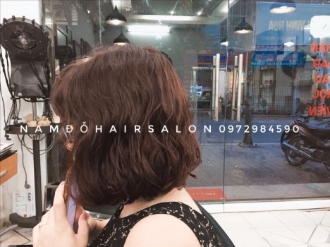 Làm Tóc Ngắn Top Salo Uốn Sóng Nhuộm Tóc Đẹp Uy Tín Giá Rẻ Hoài Đức - Nam Đỗ Hair Salon