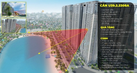 Cần bán gấp căn chung cư cao cấp 2PN- Masteri West Heights đại đô thị Smart City