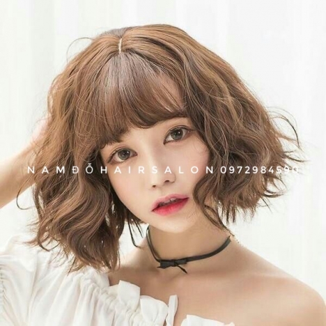 Làm Tóc Ngắn Địa Chỉ Uốn Nhuộm ,Sóng Tóc Ngắn Uy Tín Giá Rẻ Hoài Đức - Nam Đỗ Hair Salon