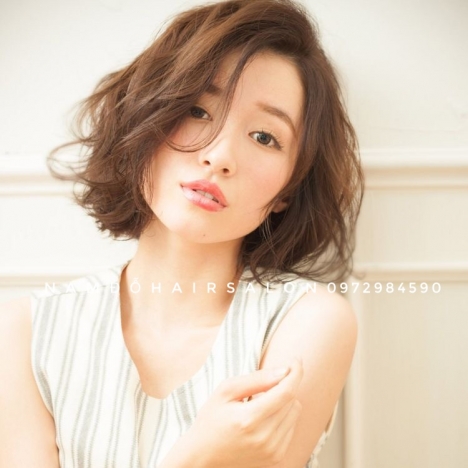 Làm Tóc Ngắn Địa Chỉ Uốn Sóng Nước Đẹp Giá Rẻ Hoài Đức - Nam Đỗ Hair Salon