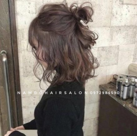 Làm Tóc Ngắn Địa Chỉa Uốn Sóng Đẹp Giá Rẻ Hoài Đức - Nam Đỗ Hair Salon