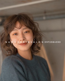 Làm Tóc Ngắn Địa Chỉ Salon Uốn Sóng Nước Đẹp Uy Tín Giá Rẻ Hoài Đức - Nam Đỗ Hair Salon