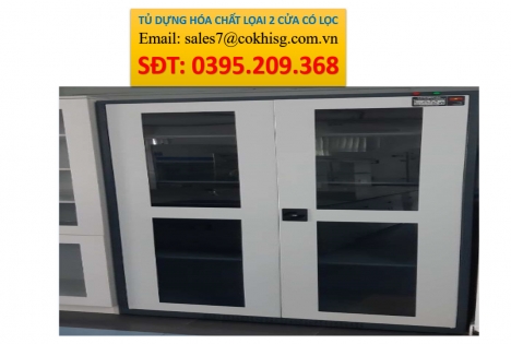TỦ ĐỰNG HÓA CHẤT LOẠI 2 CỦA CÓ LỌC HẤP THU..