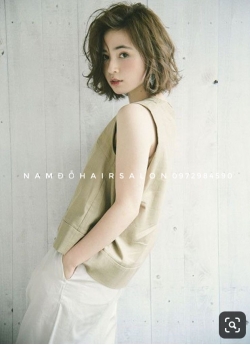 Làm Tóc Ngắn Địa Chỉ Uốn Sóng Nước Uy Tín Giá Rẻ Hoài Đức - Nam Đỗ Hair Salon