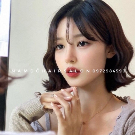 Làm Tóc Ngắn Địa Chỉ Uốn Sóng Lọn To Đẹp Giá Rẻ Hoài Đức - Nam Đỗ Hair Salon