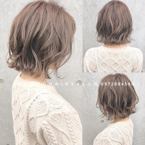 Làm Tóc Ngắn Đia Chỉ Uốn Phồng Tóc Ngắn Đẹp Giá Rẻ Hoài Đức - Nam Đỗ Hair Salon