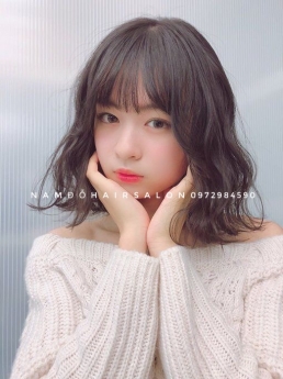 Làm Tóc Ngắn Địa Chỉ Uốn Sóng Lọn To Đẹp Giá Rẻ Hoài Đức - Nam Đỗ Hair Salon