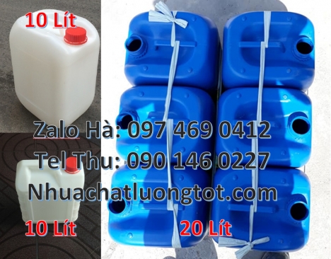 can 25l xanh Can nhựa 30 lít đựng phân bón, can 20l giá rẻ, can 25l trắng, can 20 lít đựng axit, can
