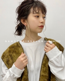 Làm Tóc Ngắn Địa Chỉ Salon Uốn Sóng Nước Phồng Chân Tóc Đẹp Giá Rẻ Hoài Đức - Nam Đỗ Hair Salon