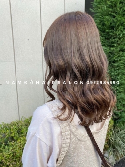 Làm Phồng Tóc Địa Chỉ Uốn Sóng ,Tóc Lỡ Uy Tín Giá Rẻ Hoài Đức - Nam Đỗ Hair Salon
