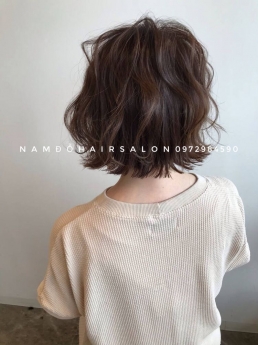 Làm Tóc Ngắn Địa Chỉ Uốn Nhuộm Sóng  Đẹp Giá Rẻ Hoài Đức -  Nam Đỗ Hair Salon