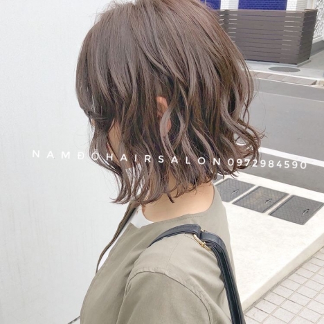Làm Tóc Ngắn Địa Chỉ Uốn Sóng Nước Nhuộm Tóc Đẹp Giá Rẻ Hoài Đức - Nam Đỗ Hair Salon