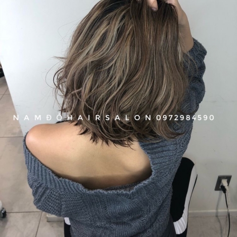 Làm Tóc Ngắn Địa Chỉ Uốn Sóng Nước Uy Tín Giá Rẻ Hoài Đức - Nam Đỗ Hair Salon